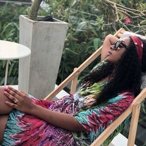 AKIRA CHICAGO PRINT SWIM COVER UP!